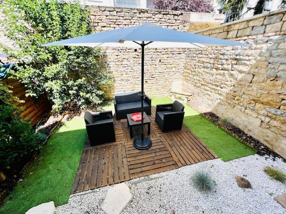 L'Eden, Apt 4 Prs Avec Jardin En Centre Ville Digione Esterno foto