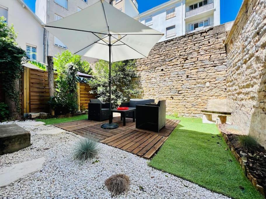 L'Eden, Apt 4 Prs Avec Jardin En Centre Ville Digione Esterno foto