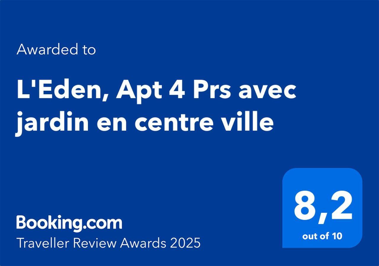 L'Eden, Apt 4 Prs Avec Jardin En Centre Ville Digione Esterno foto